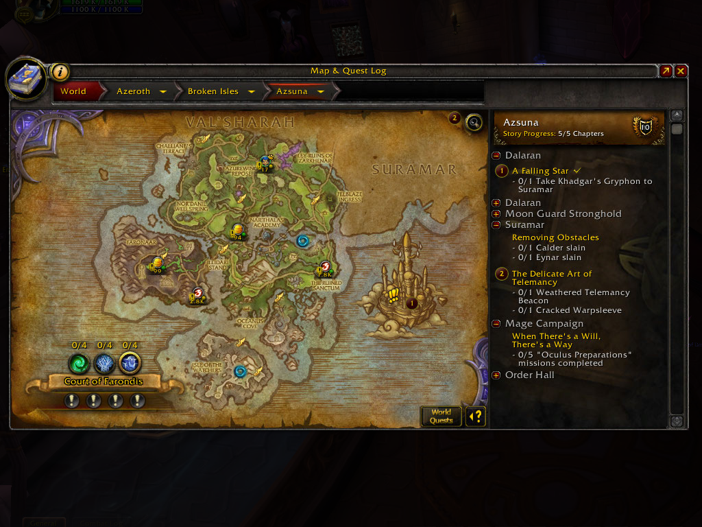 World Quest Tracker